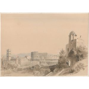 View Of Rome by Charles Robert Cockerell - Old Master Artwork