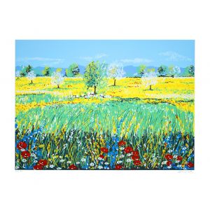 Flowery Meadow by Maddalena Striglio -  Contemporary Artwork
