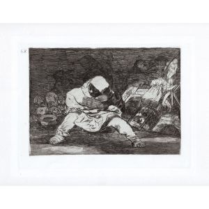 Que Locura by Francisco Goya - Old Masters Artwork