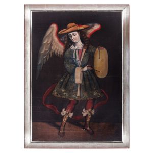 Angel With Drum by Anonymous - Modern Artwork