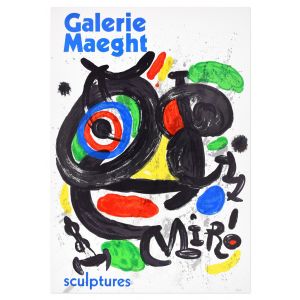 Miró Exhibition Poster
