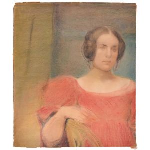 Woman in Red