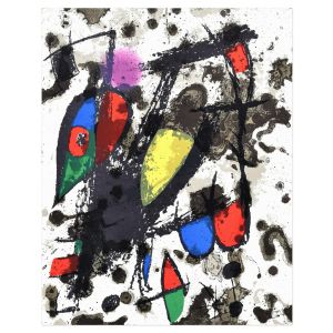 Coverture by Joan Mirò - Surrealist Artwork