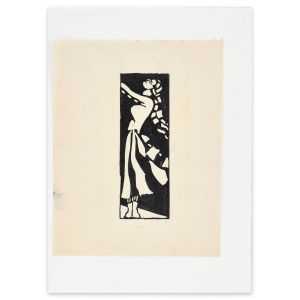 Woman with Raised Face