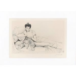 Noblewoman by Jean Coraboeuf - Modern Artwork