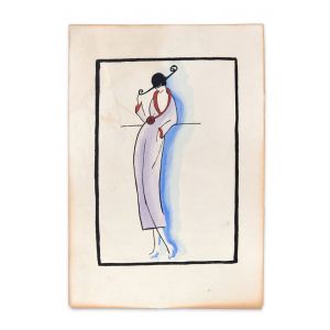 Fashionable woman