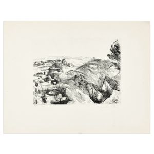 Natural Landscape by Léopold-Lévy - Modern Artwork 