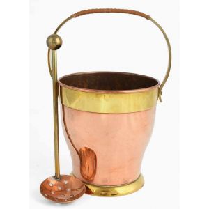 Vintage Ice Container with Spoon