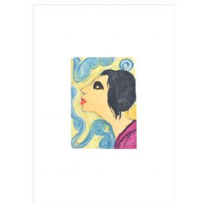 Woman In Turquoise