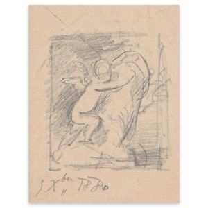 Cupid by Auguste Leroux - Modern Artwork