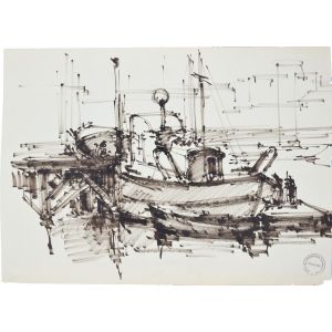 The Ship by Paul Garin - Modern Artwork