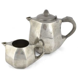 Jugendstil Coffee Pot and Cream Server -Decorative Objects
