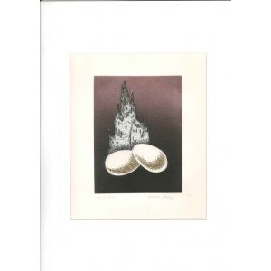 Une Cathedrale by Man Ray -  Contemporary artwork