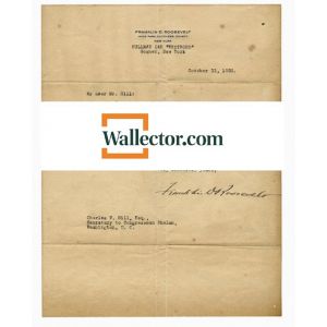 Historical Document by Roosevelt