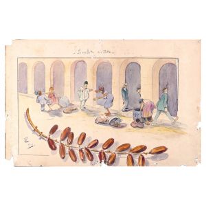 La cueillette de Dattes