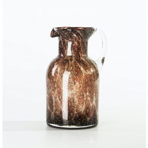 Vintage Bubble Glass Pitcher