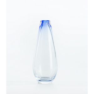 Blue Blended Glass Vase