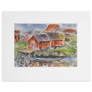 Wooden Huts