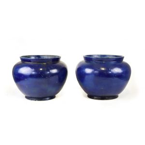 Pair of Blue Vases