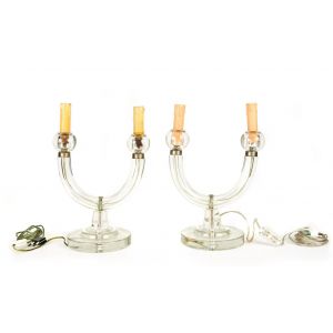 Glass Candleholder Lamps by Anonymous - Design Lamp
