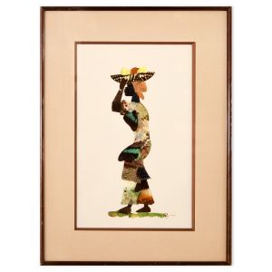 African Butterfly Woman