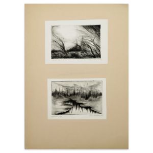 Two Lake Landscapes