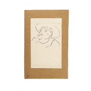 Man On Postcard