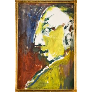 Portrait by Mino Maccari - Contemporary Artwork