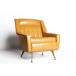 Vintage Vinyl Armchair