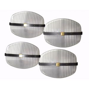 Set of Four Lambda Appliques by Vico Magistretti - Design Lamps
