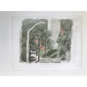 Landscape with a Red Spot