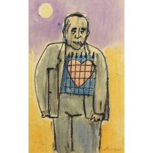 Self-Portrait with Big Heart