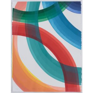 United Europe - France 2 by Piero Dorazio - Contemporary Artwork