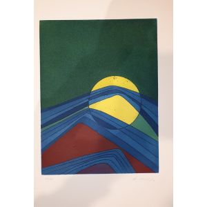 Plate II from Suns/Landscapes