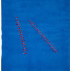 Oblique Seams on Blue