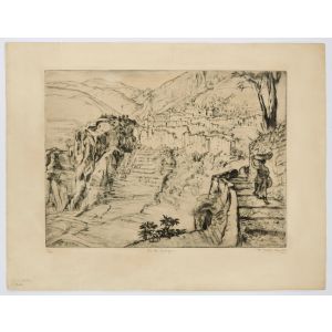 Landscape by Friedi Gold Boille - Modern Artwork