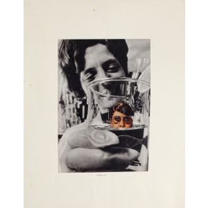 Woman in Measuring Container