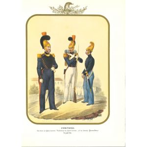 Firefighters is a lithograph by Antonio Zezon. Naples 1854.