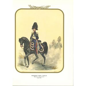 Royal Gendarmerie on horseback