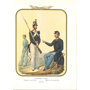 Carabinieri on foot