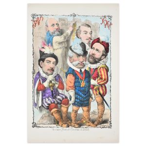 New Moses and right knights by Antonio Manganaro - Modern Artwork