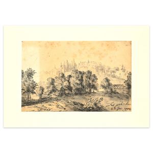 Rome by Jan Peter Verdussen- Old master Artwork