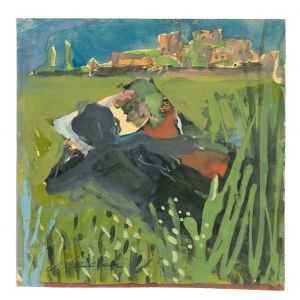 Sunday in the park by Mino Maccari - Contemporary Artworks