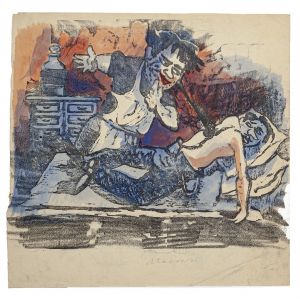 The Bed and the Portraits