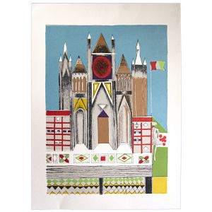The Cathedral by Franco Gentilini - Contemporary Artwork