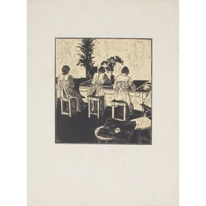 Women at Needlework