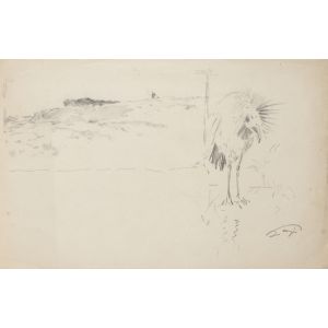 Landscape with Bird