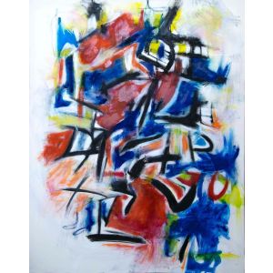 Abstract Composition on a White Wall - SOLD