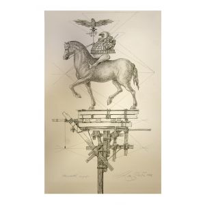 Horse by Leo Guida - Contemporary Artwork