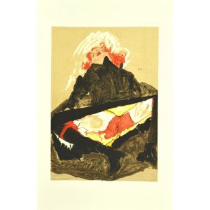 Red-Haired Girl with Spread Legs